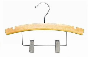 Natural 10" Combination Hanger w/ Clips