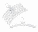 Satin Padded Hangers (White)