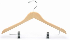 Flat Combination hanger with clips