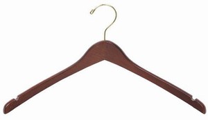 Contoured Coat/Top Hanger