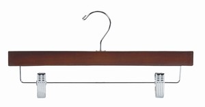 walnut wood pant skirt hanger