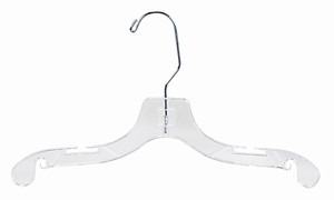 plastic childrens top hanger 12"