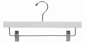 White Wooden Pant Hanger