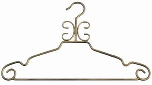 Decorative Suit Hanger (Antique Gold)