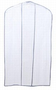 Flap-Over Garment Bags (Clear)