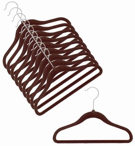 Brown Childrens Slimline Hangers