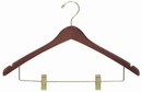 Contoured Combination Hanger w/ Clips