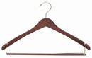 Contoured Suit Hanger w/ Locking Bar