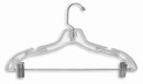 Clear Combination Hanger w/ Clips