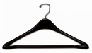 Suit Hanger w/ Bar 17" - Black