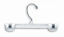 Plastic Gripper Hanger w/ Swivel Hook - White