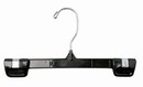 Plastic Snap Lock Hanger w/ Swivel Hook - Black