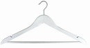 White Suit Hanger w/ Bar