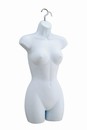 Ladies Hanging Torso Form (White)