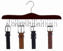 Specialty Belt Hanger - Walnut & Chrome