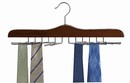 Specialty Tie Hanger Walnut & Chrome